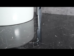 Cromo de acabamento de alta mistura de latão torneira de bacia para banheiro moderno T9372L